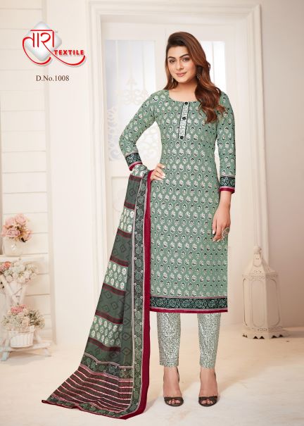 Tara Unique Style Vol-1 Cotton Designer Patiyala Dress Material